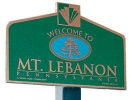 Mt. Lebanon sign