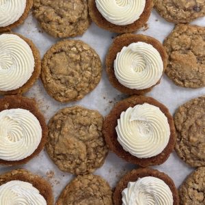 cookies with and without icing