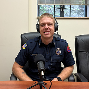Mt. Lebanon firefighter Lt. Jamie Waugh
