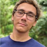 headshot of teen boy with short hair