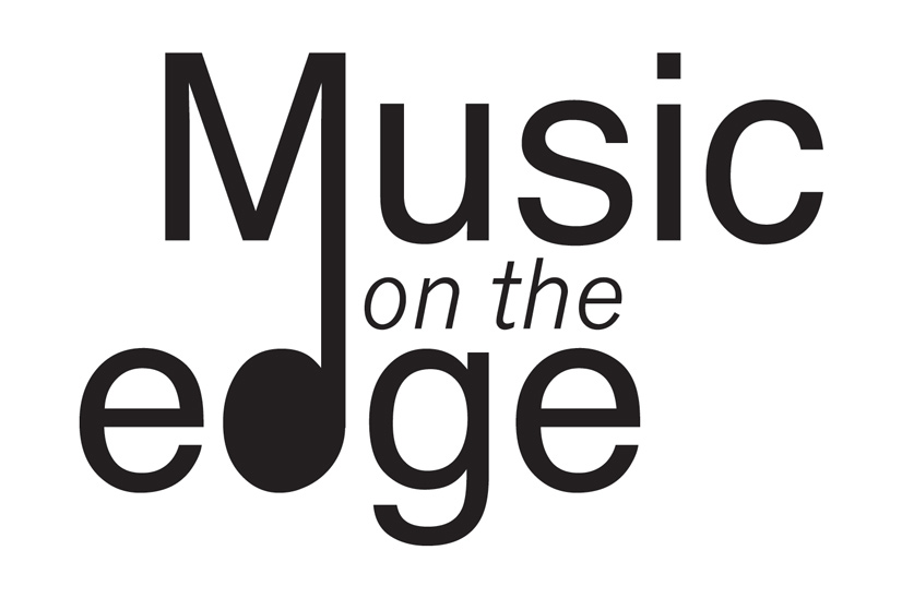 A logo that says "Music on the edge"