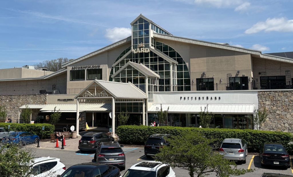 Exterior of the Galleria