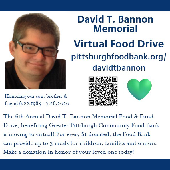 2026 David T Bannon food drive ad